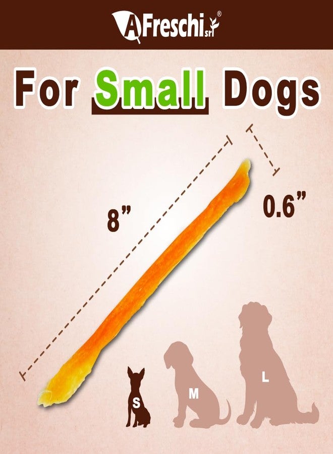 A Freschi srl Turkey Tendons for Dogs, Long-Lasting, Hypoallergenic Rawhide Alternative, Human Grade, Healthy Puppy Chews, Natural Dog Treats for Small Dogs, Strips, 3oz Pack - Image 2
