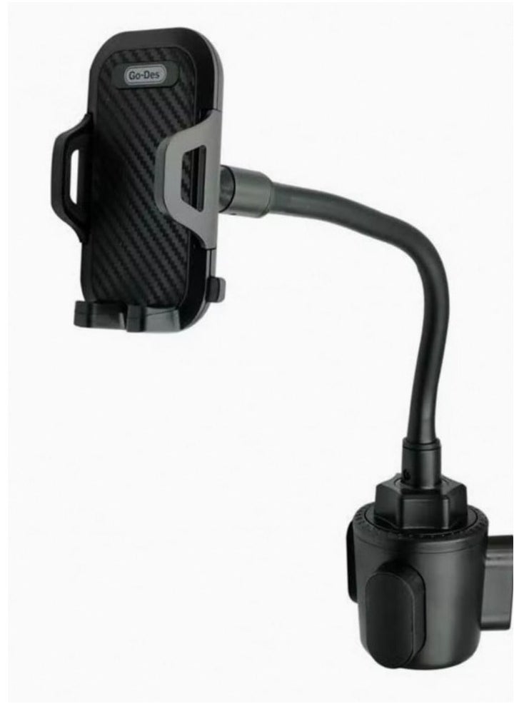 Generic NEW Car Cup Holder Phone Bracket – Adjustable Universal Phone Mount for Cars, Secure  Convenient Hands-Free Driving  - Image 1