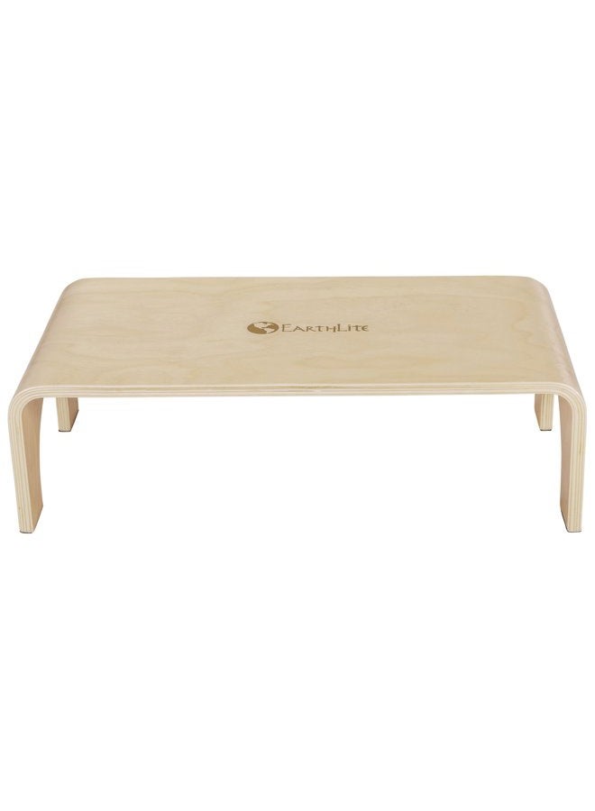 EARTHLITE Wooden Step Stool - 7'' High, Large Surface, Strong & Stable Bed Step, Foot Stool, Massage Step-Up - Image 5