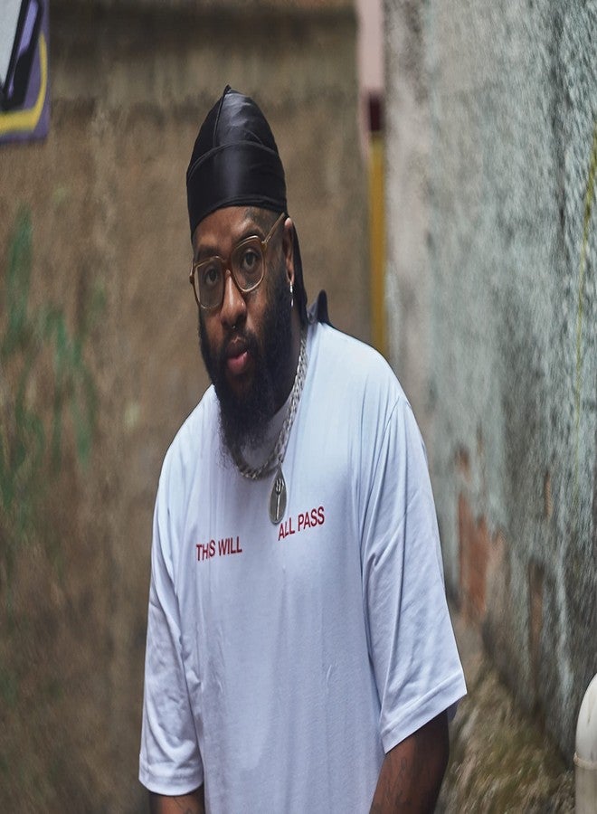 ForceWave 2 Pieces Silky Durag Pack for Men Women Waves, Premium Satin Deluxe Du-rag (Black Black) - Image 3