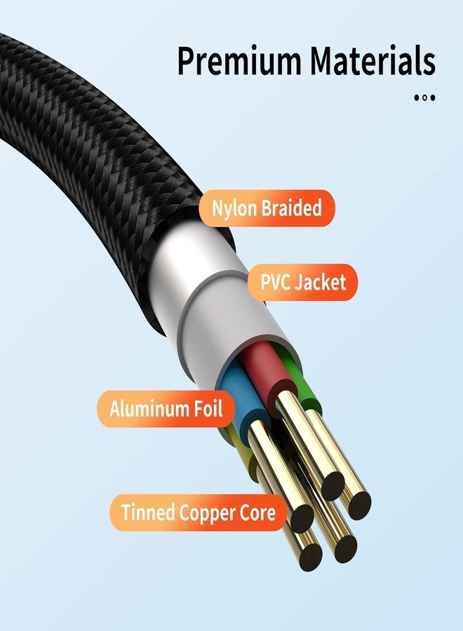 esbeecables Car Carplay Cable for iPhone 16 Pro Plus Pro Max, 3-Pack 6.6Ft Woven 60W USB A to USB C iPhone Carplay Cable Fast Charging Data Sync Cord for Galaxy iPhone 16/15 Pro/15 Plus,iPad Pro,Air,Mini, iPad10 - Image 2