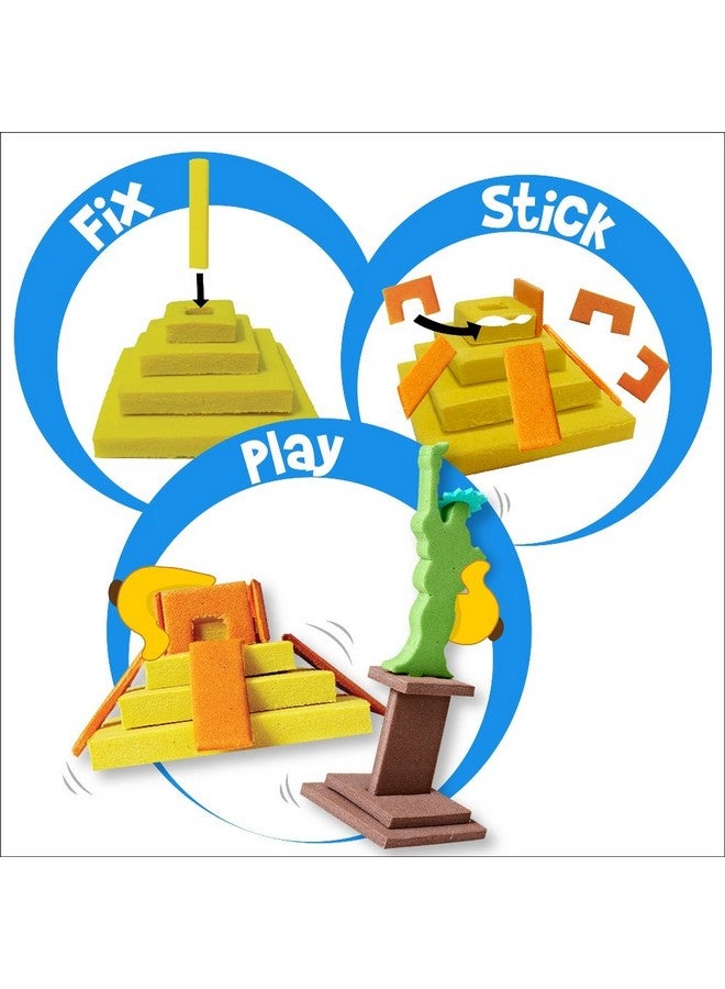 إيماجيميك تماثيل مابولوجيا من إيماجيميك حول العالم | اصنع 13 نموذجًا مصغرًا | أحجية ثلاثية الأبعاد للأطفال | هدية عيد ميلاد للبنات والأولاد | ألعاب تعليمية للأعمار من 5، 6، 7، 8، 9 سنوات - Image 2