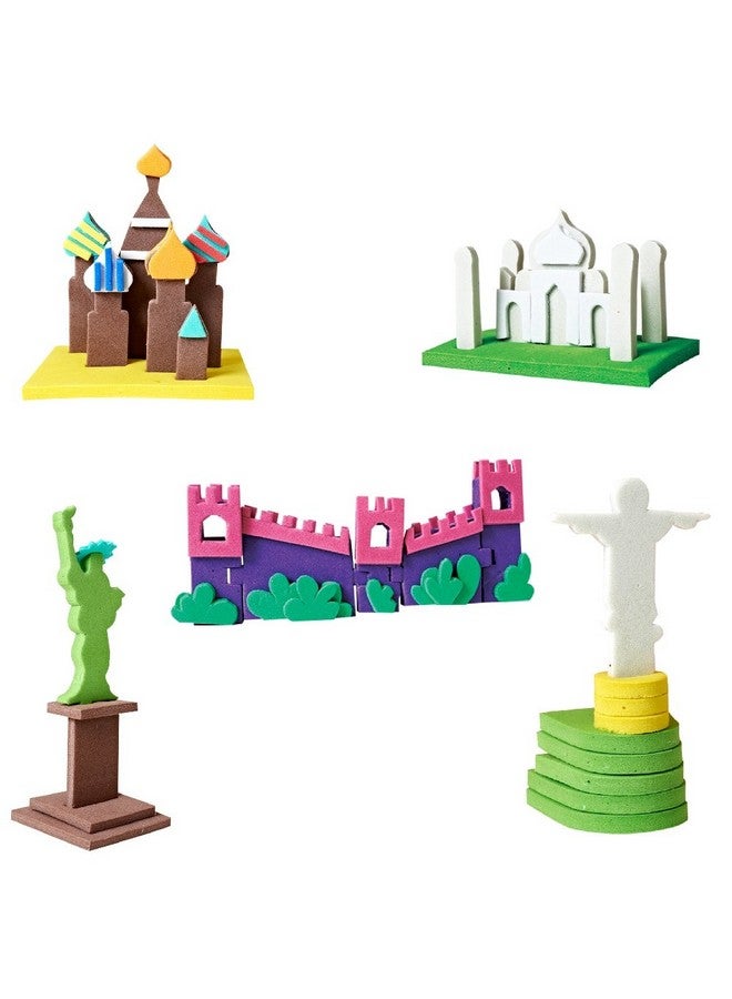 إيماجيميك تماثيل مابولوجيا من إيماجيميك حول العالم | اصنع 13 نموذجًا مصغرًا | أحجية ثلاثية الأبعاد للأطفال | هدية عيد ميلاد للبنات والأولاد | ألعاب تعليمية للأعمار من 5، 6، 7، 8، 9 سنوات - Image 4