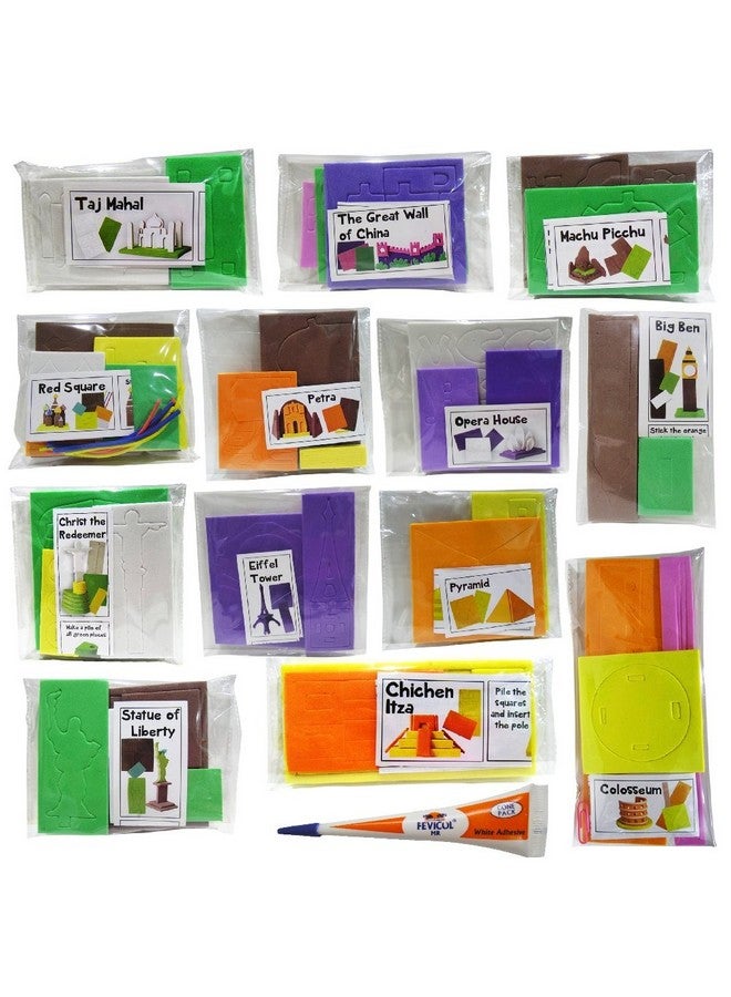 إيماجيميك تماثيل مابولوجيا من إيماجيميك حول العالم | اصنع 13 نموذجًا مصغرًا | أحجية ثلاثية الأبعاد للأطفال | هدية عيد ميلاد للبنات والأولاد | ألعاب تعليمية للأعمار من 5، 6، 7، 8، 9 سنوات - Image 5