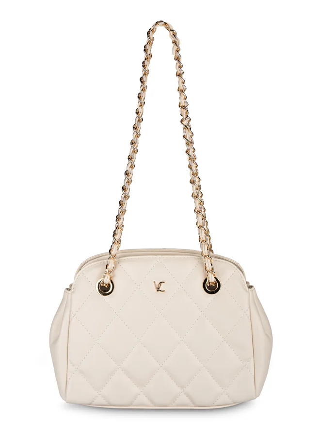 Vincci Women Quilted Chain Detailed Shoulder Bag
