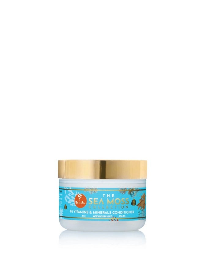 Curls Sea Moss 92 Vitamins & Minerals Conditioner Promotes Healthy Hair Growth Maximum Hydration Encourages Production Of Sebum For All Curl Types 8Oz  - Image 2