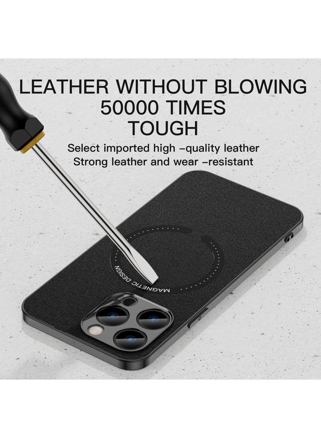 اس-توب جراب جلدي مطلي كهربائيًا لهاتف iPhone 14 Plus من Magsafe - Image 5