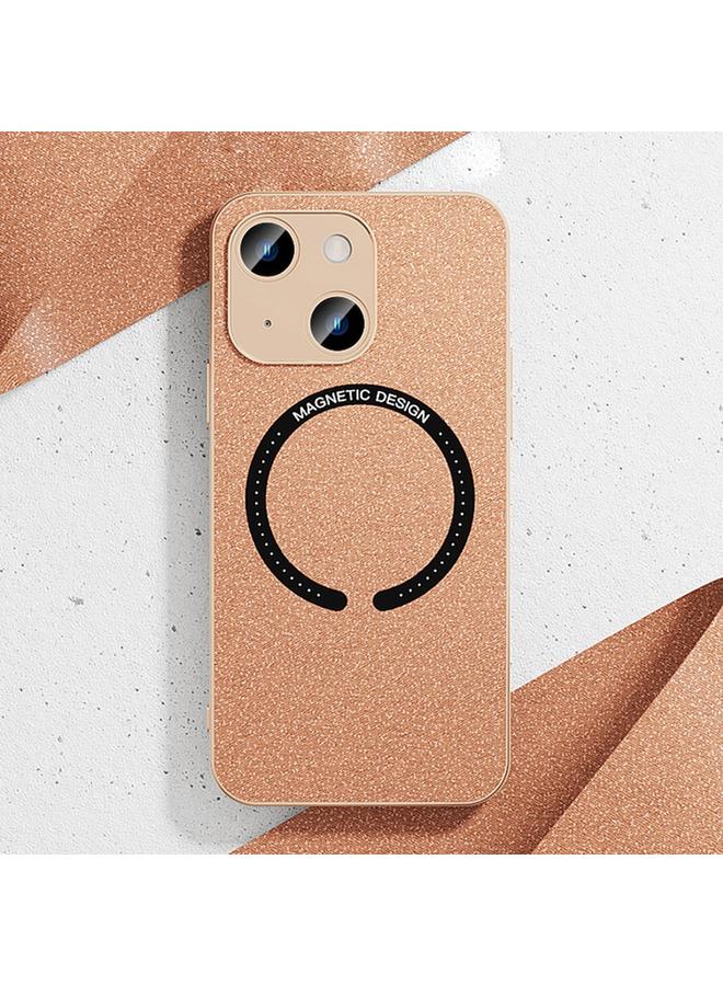 اس-توب جراب جلدي مطلي كهربائيًا لهاتف iPhone 14 Plus من Magsafe - Image 1