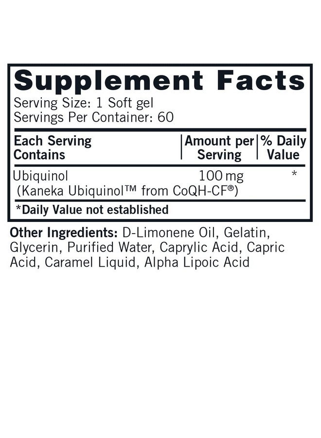 Kirkman Ubiquinol 100 mg Super CoQ10 - Image 2