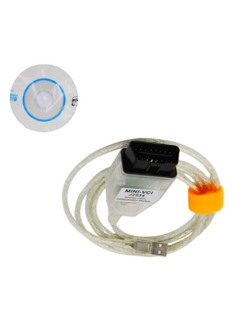 Mini VCI J2534 Tis Car OBD2 Diagnosis Scan Tool For Toyota Lexus Scion.