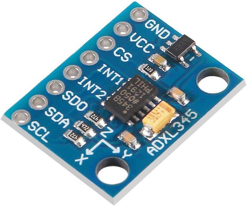 AiTrip 5pcs GY-291 ADXL345 3-Axis Digital Acceleration of Gravity Tilt Module for Arduino IIC/SPI Transmission - Image 4