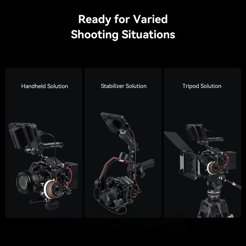 SmallRig Z 8 Camera Cage for Nikon Z 8, Anti-Twist Design and Aluminum Alloy Full Camera Cage, with Quick Release Plate for Arca-Swiss for Bird Shooting, Sports Shooting, Commercial Filming 3940 - Image 5