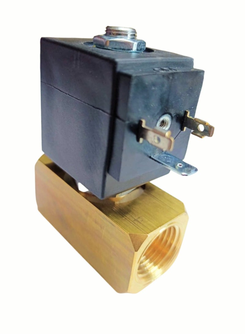 21AN4K0V45-W Solenoid Valve 1/2" NPT N.C 2/2 WAY BDV08230AY 230~50-240~60 16VA Made In Italy  - Image 3