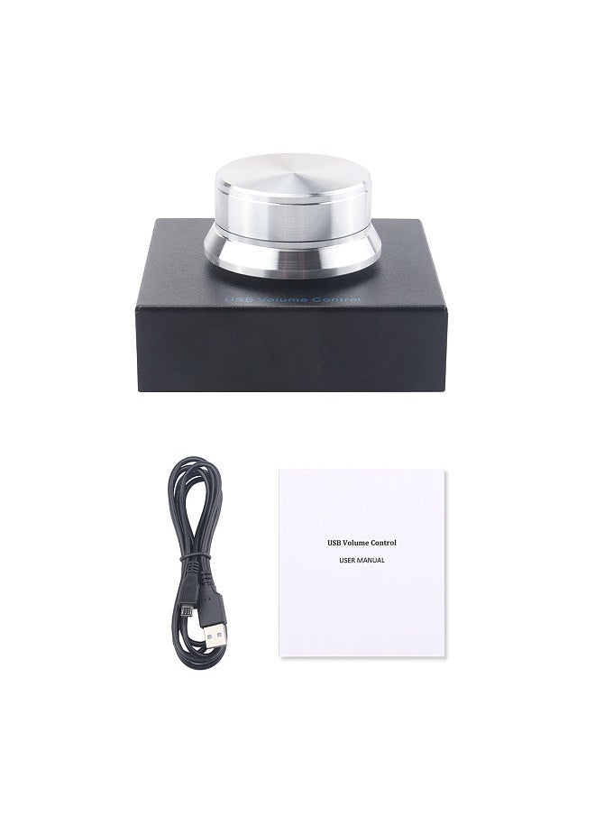 Generic - Usb Volume Controller Pc Computer Speaker Audio Volume Control Knob One Key Mute Plug And Play - Image 1