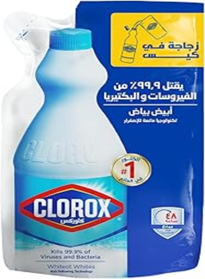 مبيض سائل كلوركس عبوة إعادة تعبئة 1 كجم