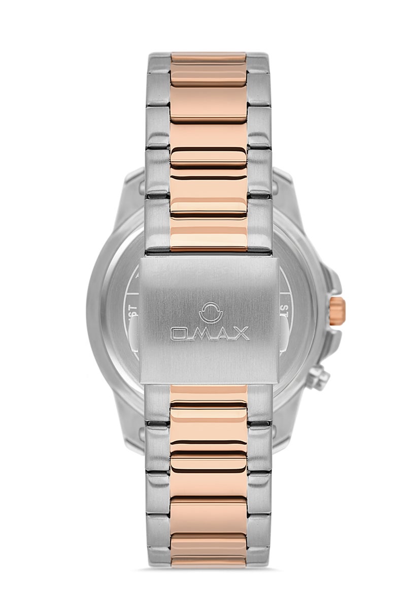 OMAX Men's Wrist-Watch | Analog | Stainless Steel Band | Elegant Design - Image 3