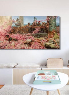 Generic Sir Lawrence Alma Tadema  The Roses of Heliogabalus 1888 Canvas Giclee Art, Canvas Wall Art, Handmade Gift, Halloween Gift, Christmas Gift  - Image 1