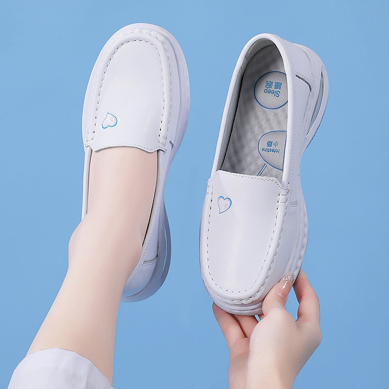 Summer Style Female Nurse Shoes, Comfortable, Breathable, Soft-Soled, Casual, Non-Tiring, Non-Slip, Versatile Medical Work Shoes - Image 3