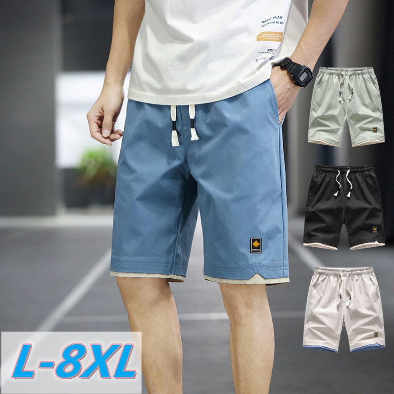 Shorts Men'S Summer Shorts Casual Versatile Korean Style Trendy Casual Pants Men'S Thin Loose Large Size Beach Pants - Image 2