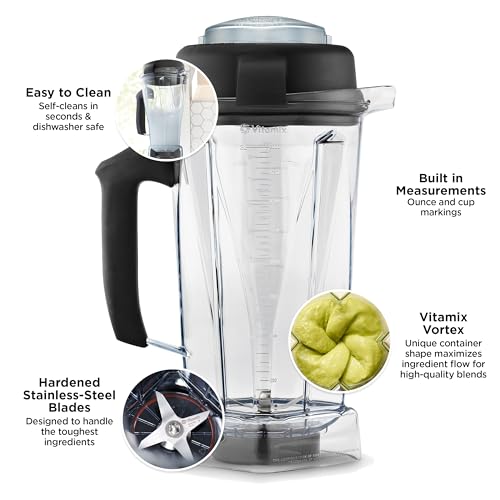 Vitamix Container, 64 oz. -60865, 64 Ounce, Clear - Image 2