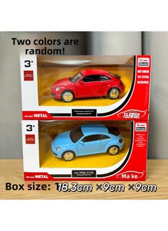 1:36 Genuine Mercedes-Benz BMW Simulation Alloy Car Model Can Open The Door Back Force Alloy Sports Car Model Children's Toys-Color:554023 Popular Beetle 12 Years