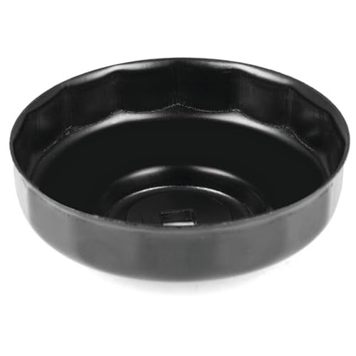 Performance Tool W54064 93mm 15 Flutes Steel Oil Filter Wrench for 38Inch Drive Compatible with Multiple Brands of Filters - Image 1