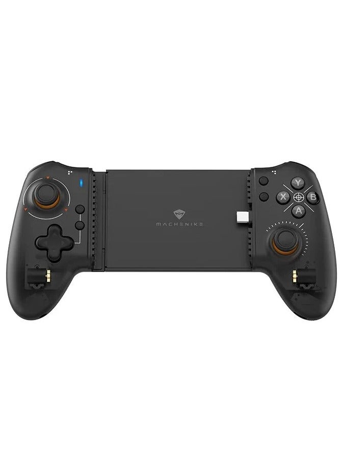 Machenike GP5 Dual-Mode Game Controller – Bluetooth & Wired, 6-Axis Somatosensory, Hall Linear Trigger, Dual Vibration, Customizable Gamepad for PC, Android & Console Gaming