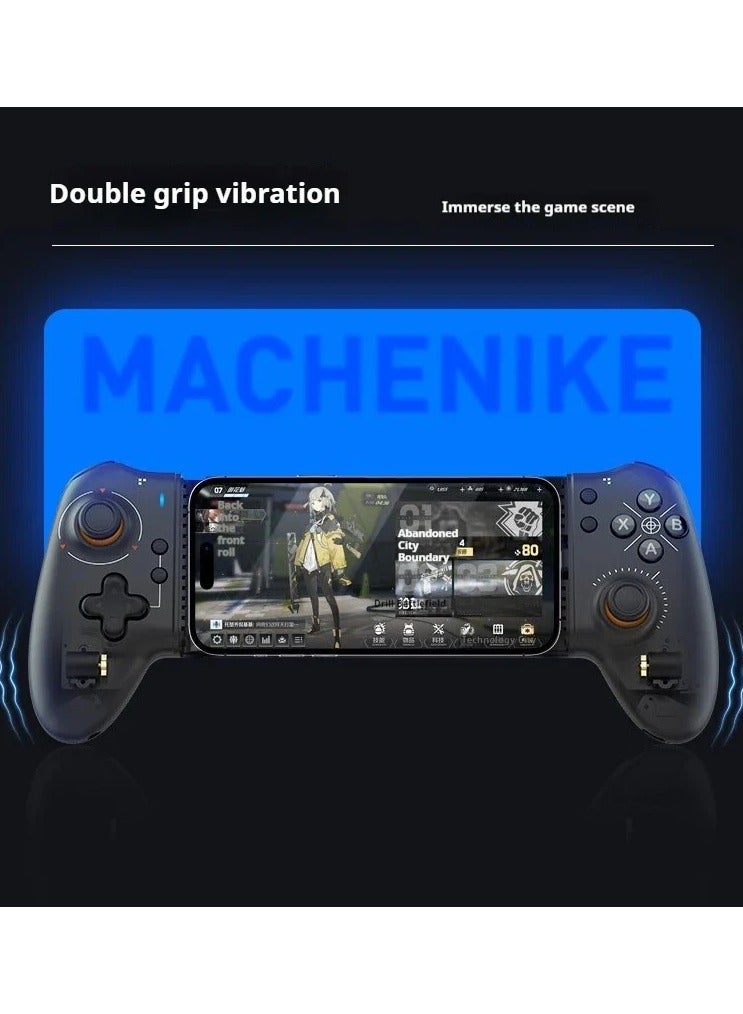 Machenike GP5 Dual-Mode Game Controller – Bluetooth & Wired, 6-Axis Somatosensory, Hall Linear Trigger, Dual Vibration, Customizable Gamepad for PC, Android & Console Gaming - Image 2
