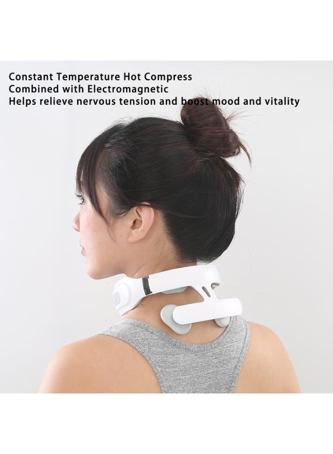 Arabest Vitality Magic Pro 2.0 Neck Massager with Heat - Deep Muscle Activation, 6 Modes, 15 Intensities, Hands-Free, Ergonomic Design, Quiet Relaxation - Image 3