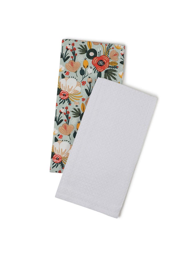 Dream Decor Floral Print Kitchen Towel - Image 1