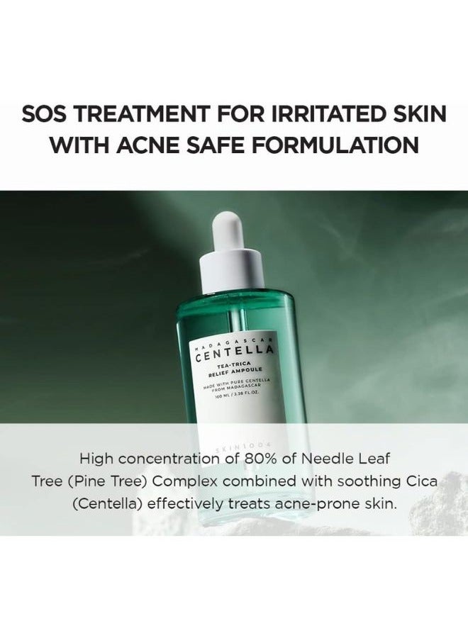 SKIN1004 Madagascar Centella Tea-Trica Relief Ampoule 100ml - Image 4