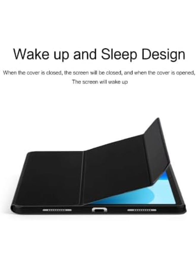 Smart Folding Lightweight Soft Silicone Shockproof Protective Case with Auto Sleep/Wake for Huawei MatePad 11.5 inch (2023) BTK-W00 BTK-W09 (Black) - Image 4