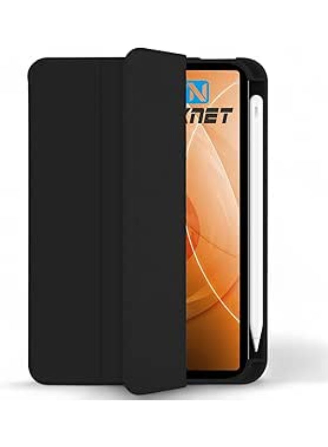 Smart Folding Lightweight Soft Silicone Shockproof Protective Case with Auto Sleep/Wake for Huawei MatePad 11.5 inch (2023) BTK-W00 BTK-W09 (Black) - Image 1