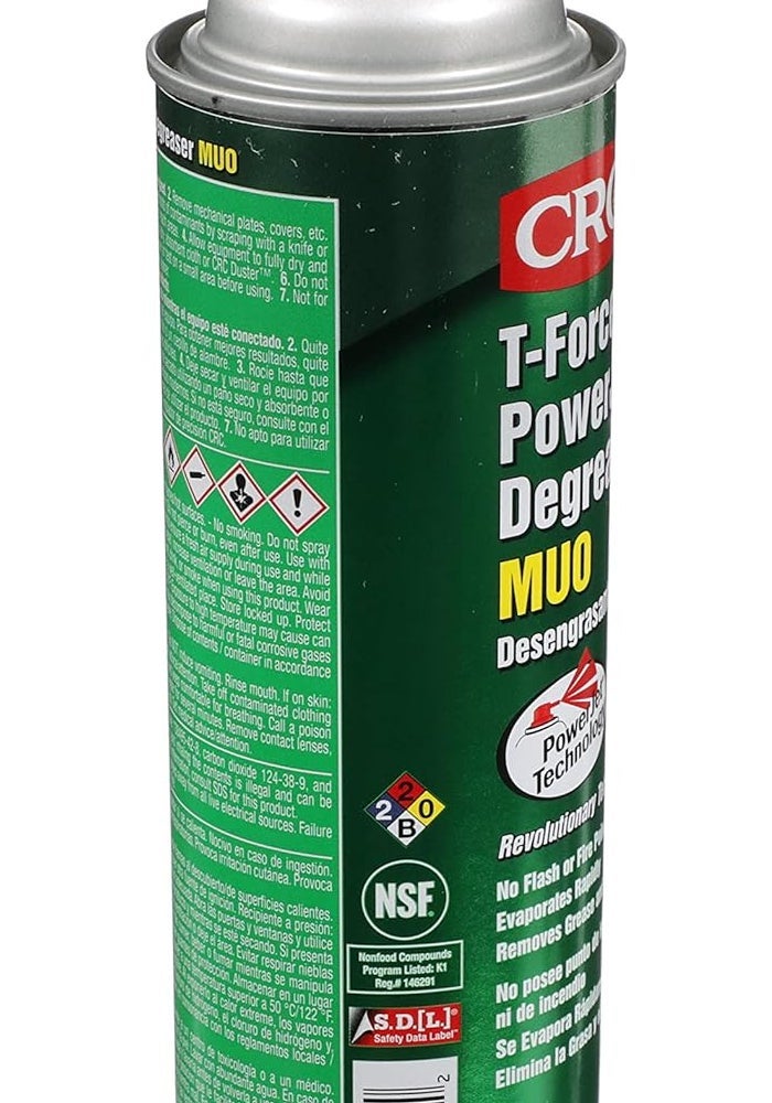 CRC منظف CRC T-Force PowerJet MUO - علبة بخاخ سعة 18 أونصة - Image 3