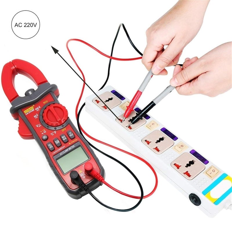 Digital Clamp Meter Multimeter UA2008 Series DC/AC Voltage Current Capacitance Resistance Electrical Maintenance Tester(UA2008C) - Image 3