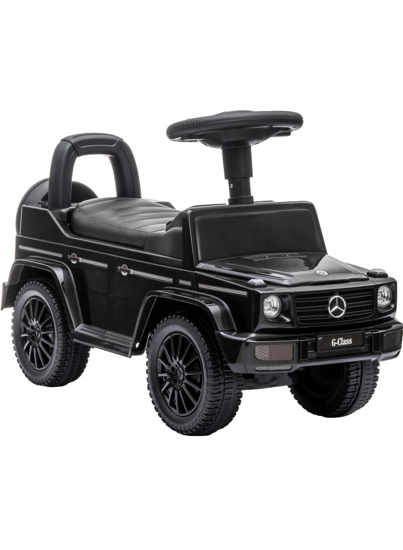 Mercedes-Benz Lovely Baby Mercedes-Benz Push Car for Kids LB 652, Non-Scuffing Tires, Musical Steering, Children Gift for Age 1-3 Years - Black  - Image 5