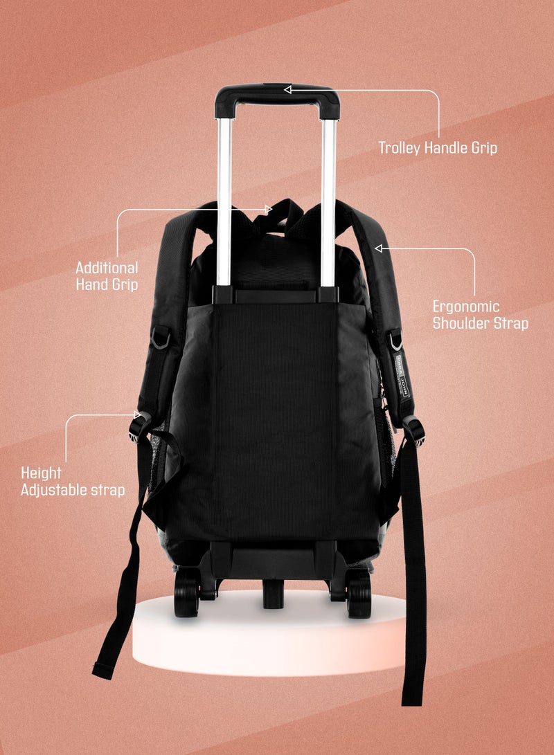 PARAJOHN 2 Wheel Trolley backpack 18 inches - Image 4