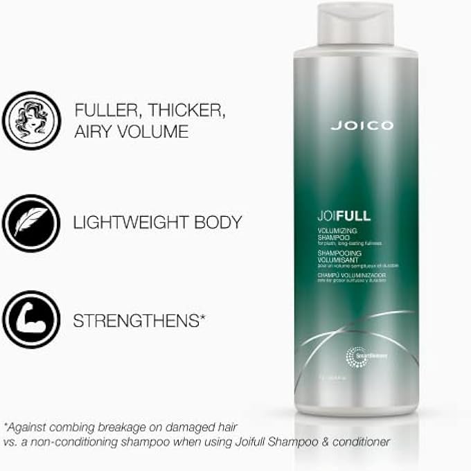 JOICO JOIFULL VOLUMIZING SHAMPOO AND CONDITIONER SET, 1000ML - Image 3