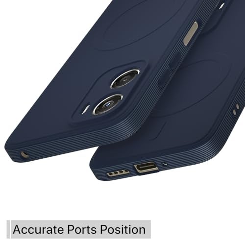 Pikkme Back Cover for Motorola Moto G06 Power Soft Matte Silicone Mag-Safe Design (Mag-Safe Not Support) Camera Protection | Slim Fit Bumper Cover (Blue) - Image 4