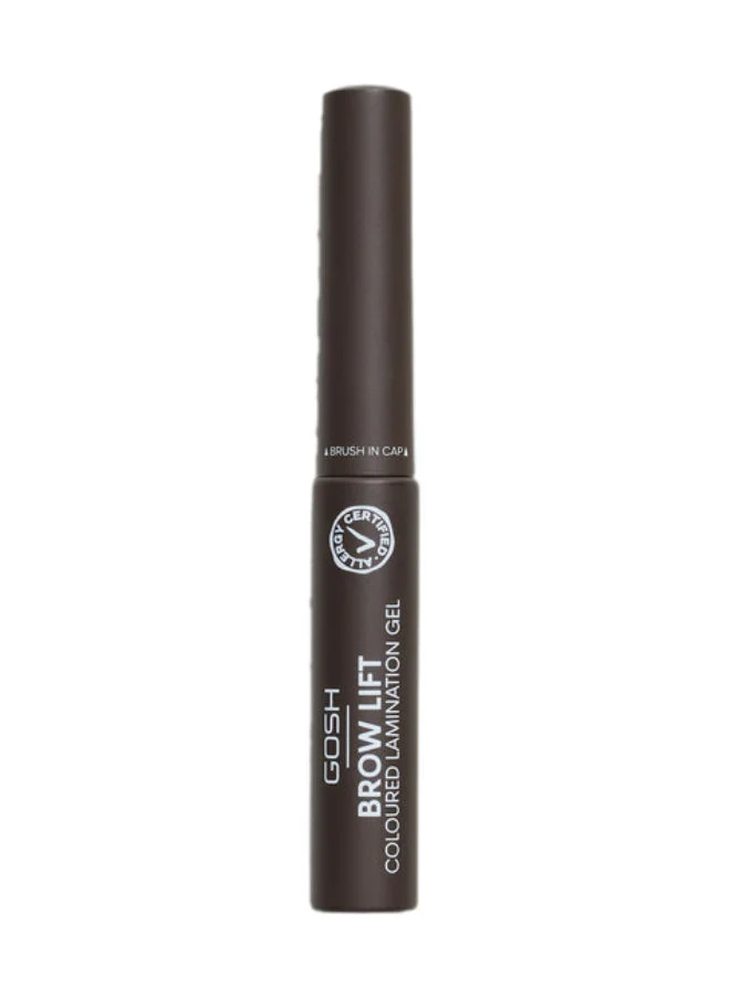 gosh Brow Lift Coloured Lamination Gel 002 Dark Brown