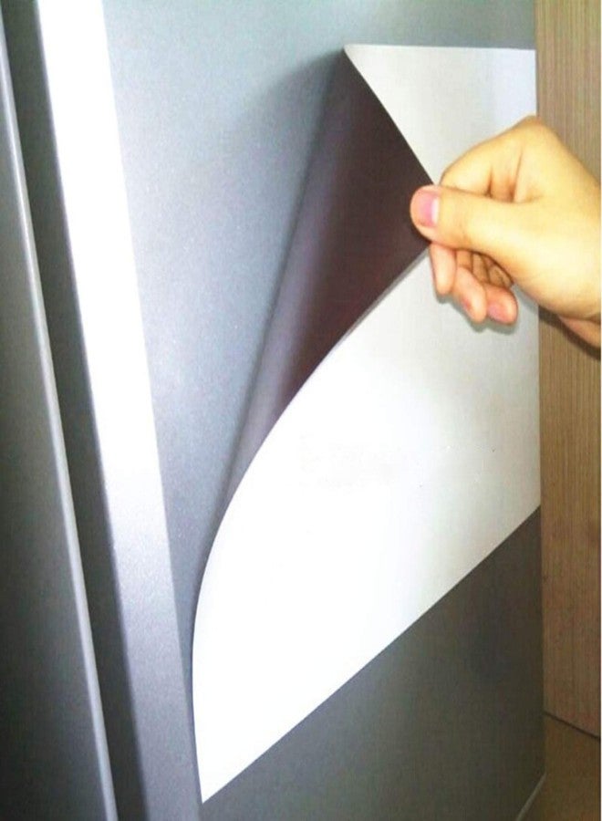 True-Ally 2 Pieces Self-Adhesive Magnetic Sheet | 12 Inch x 12 inch, 1mm Thick | Peel & Stick Magnet for DIY Crafts, Photos, & Artwork | Cut to Size | Not for Heavy Objects (12"x12") Pack of 2 - Image 3