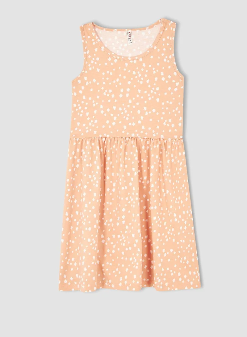 DeFacto Floral Sleeveless Dress