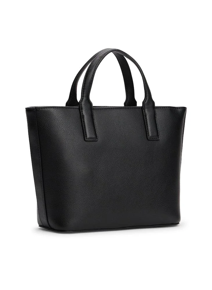 TOMMY HILFIGER Logo Detailed Zip Through Tote