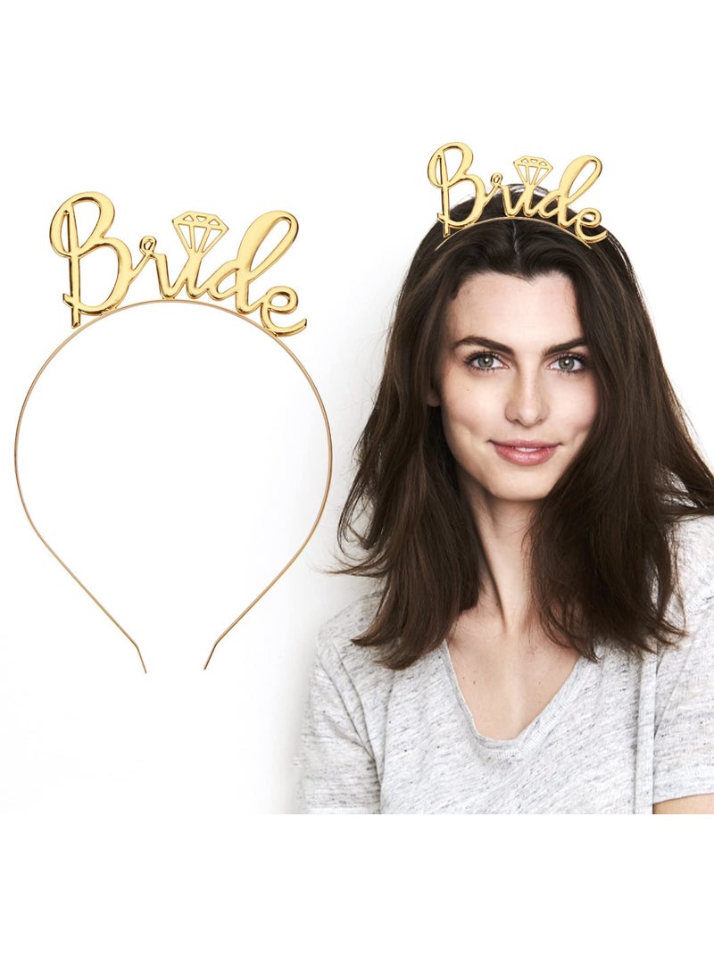 Excefore Bachelorette Party Accessories Set, Bachelorette Party Decorations Glitter Kit, 3 Piece Rose Gold Bridal Shower Decoration Accessories for Bachelorette Party Supplies - Image 4