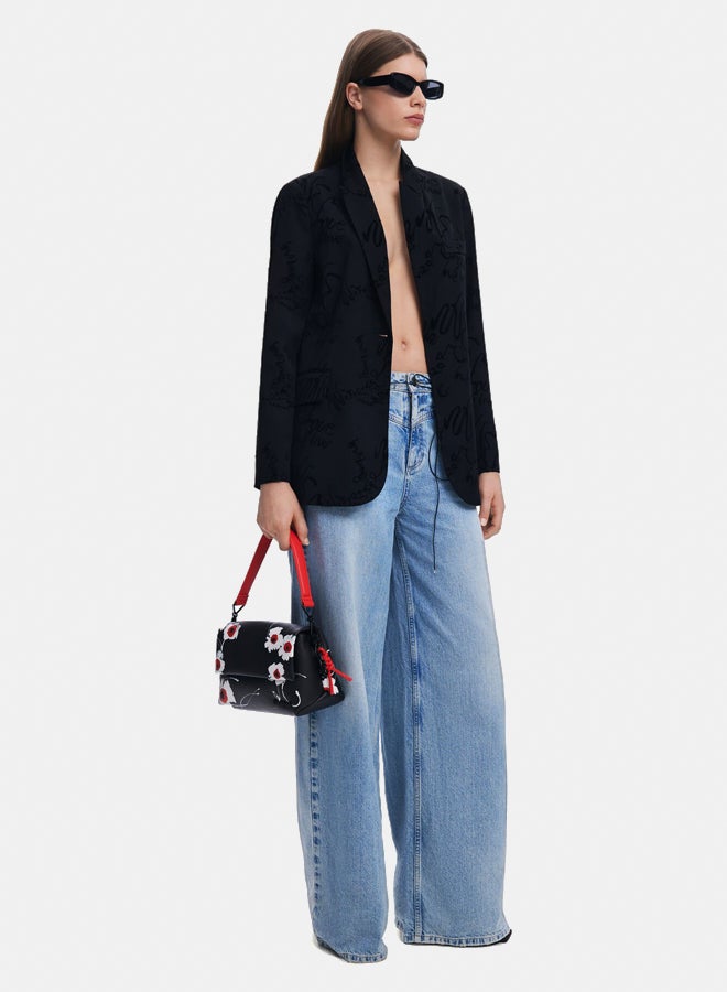 DESIGUAL Lettering blazer  - Image 2