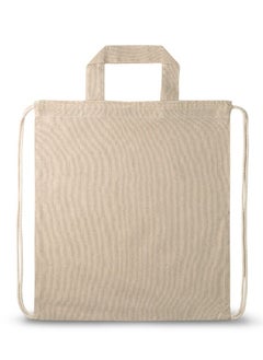 giftex Pack of 2pcs Cotton Drawstring Shopping Bags  - Image 2