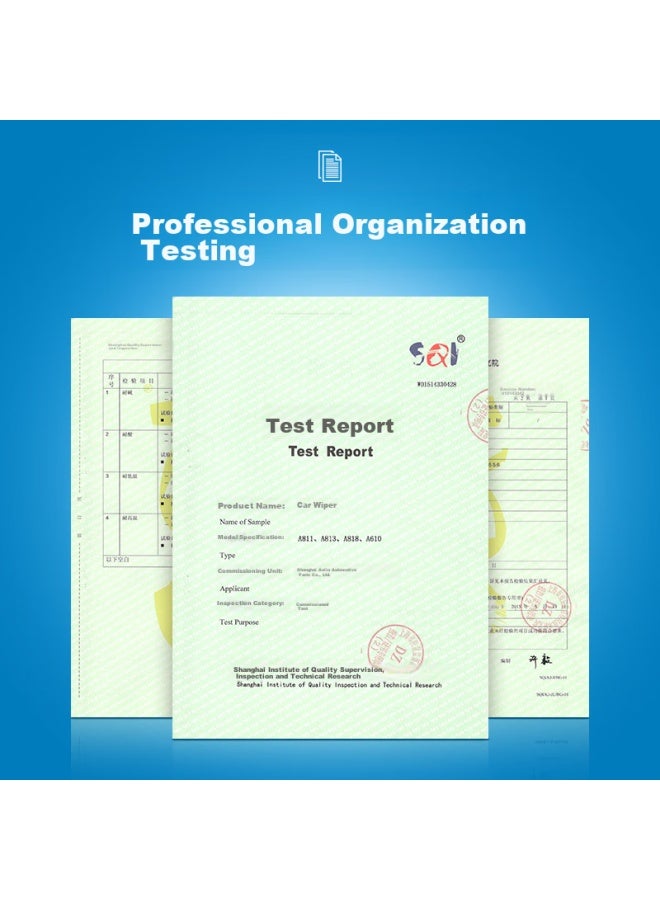 AOLIN Platinum Boneless Wiper Blade/Windshield Wiper For Mercedes-Benz Ml-Class Ml300/Ml350, 2012-Present, Mercedes-Benz Gle 2015-2017 Wiper Blade, Original Size Rubber Strip - Image 5