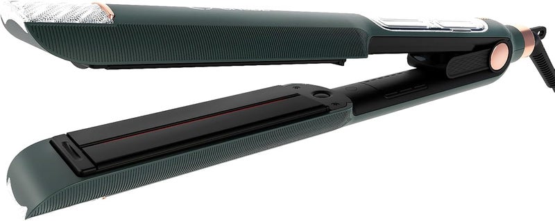 CH&BE Infrared Lit Straightener | 15 | Long-Lasting Straight Hair (2+ Days) | Moisture & Smoothness Without Frizz or Split Ends | Tourmaline Plates for Shine & Softness | For Straightening or Curling | - Image 2