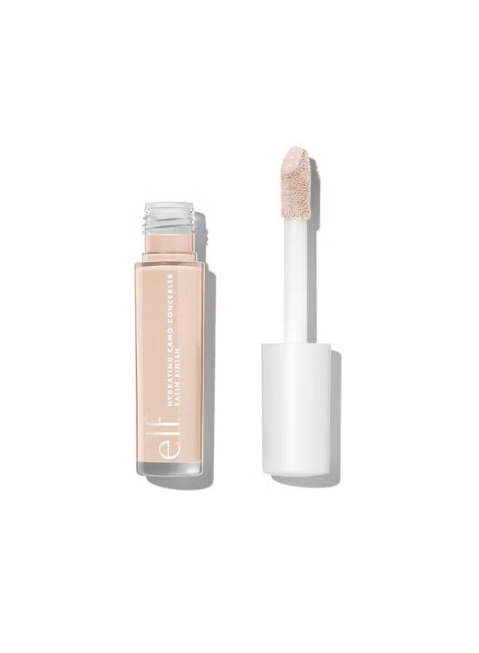 إلف كونسيلر كامو مرطب، خفيف الوزن، تغطية كاملة، يدوم طويلا، يخفي ويصحح ويغطي ويرطب ويبرز لون فير بيج ولمسة نهائية من الساتان، 25 لون، يدوم طوال اليوم، 0.20 اونصة سائلة - Image 1