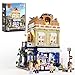 FUNWHOLE GelatoStore Lighting BuildingBricks Set City Town Ice Cream Shop LED Light Modular Collection Kit 1948 Pcs Display Model for Adults and Dessert Lovers - Image 3